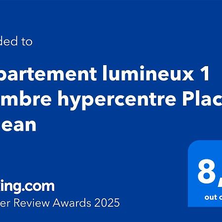 Appartement Lumineux 1 Chambre Hypercentre Place St Jean Βαλένς Εξωτερικό φωτογραφία